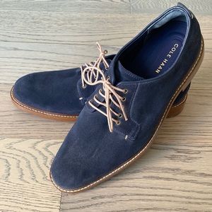 Cole Haan men’s size 10 blue suede shoes